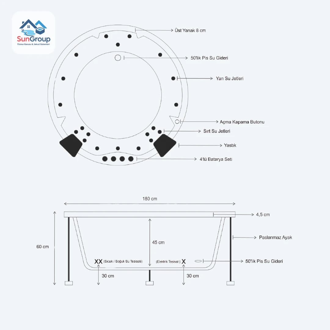 Elegance Bay jakuzi görsel 6