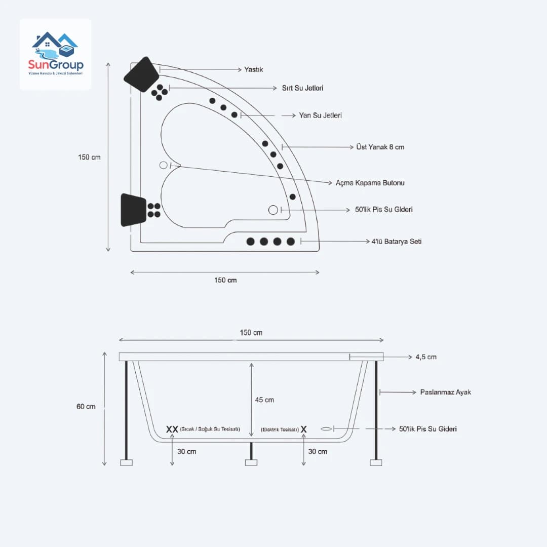 Orchidée jakuzi görsel 4